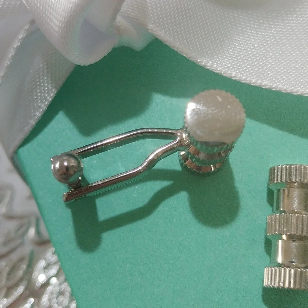 Silvertone Men's Reel Cuff Links